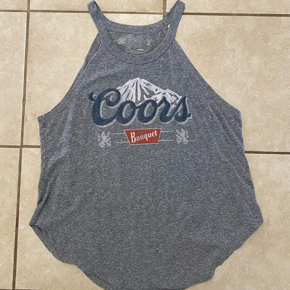 Retro Brand “Coors Original” Halter Top
